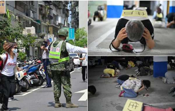 China Taiwan: Taiwan has started preparations for the war! Sirens playing in the country, people are being given big training to avoid Chinese attack