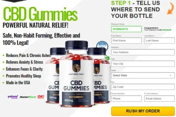 Natures Only CBD Gummies Official Website, Working, Reviews & Price! Uses, Side Effects, and More!