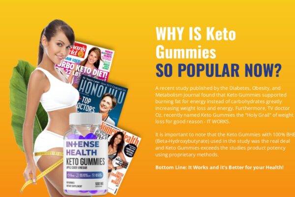Intense Health Keto Gummies Reviews (2022 Updated) Must Read Side Effects