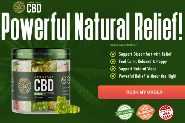 Green Leafz CBD Gummies Official Website, Working, Reviews & Price! Uses, Side Effects, and More!