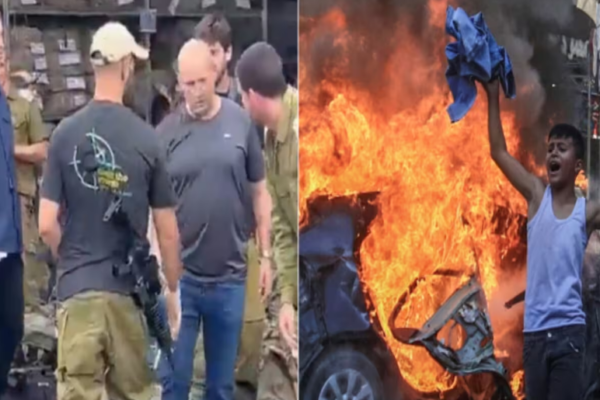 Watch: Ex Israel PM Joins Soldiers At Battlefront In Fight Against Hamas